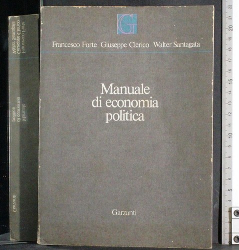Manuale economia politica - manuale, di