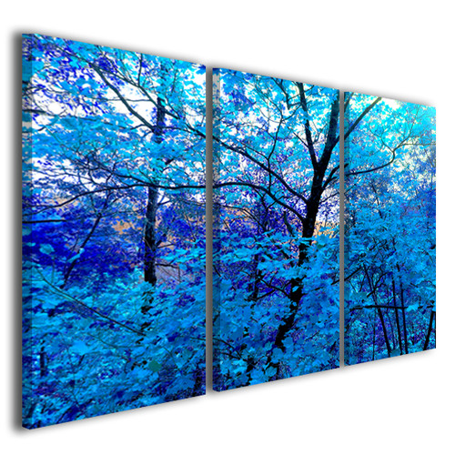 Quadri moderni black and blu - moderni,