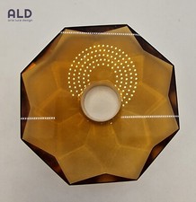 Bobeche ottagonale piatto porta lampada cristallo ricambio lampadario applique