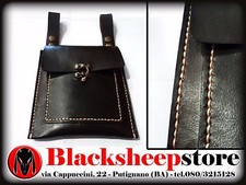 scarsella da cintura in cuoio