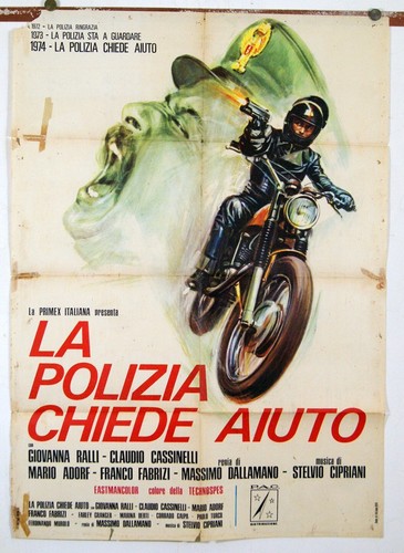 Manifesto film polizia - manifesto,