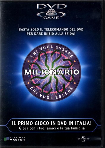 Milionario dvd game - dvd, in