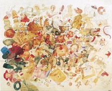 FRANCO VENANTI - LITOGRAFIA n° 40/50 "ENTROPHIA I" Firmata PERUGIA Quadro Opera