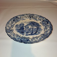 Piatto ovale vintage Johnson