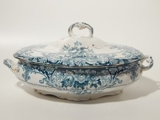 ANTICA LEGUMIERA  ZUPPIERA PORCELLANA J. H. W. & Sons Hanley England 'Belmont