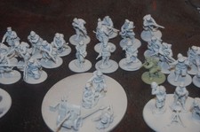 Warlord Games Bolt Action 3 WWII unpainted Frenh Army x 45 Infantry Eraly War WG