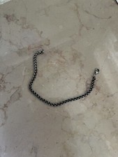 bracciale corda acciaio uomo
