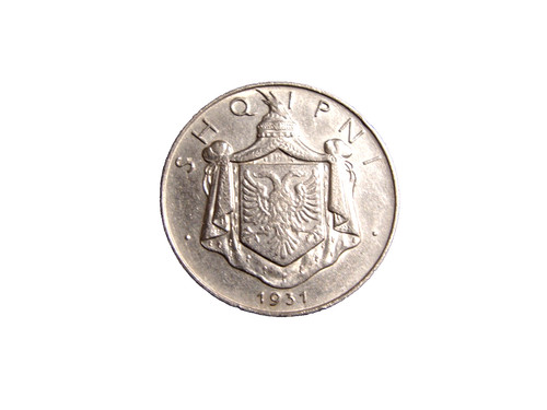 Lek 1931 albania regno - 1/2,
