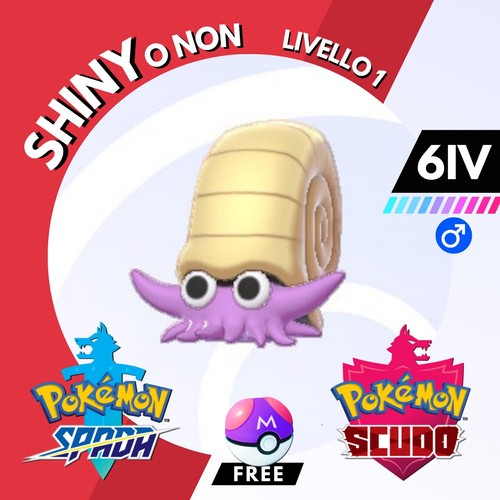 Omanyte shiny non iv e - omanyte,