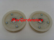 Set 2 pulegge dentate trattorino rasaerba ORIGINALE STIGA PARK 95 COMBI - VILLA 