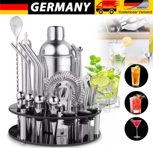 Set cocktail acciaio inox - set,