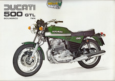 Brochure depliant Ducati 500