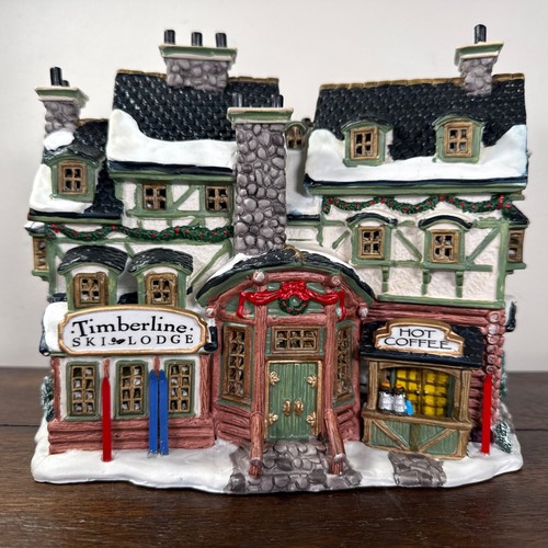 Lemax vail village timberline - village,