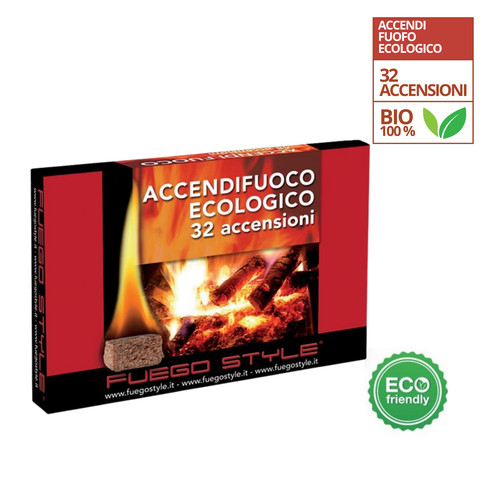 Accendifuoco ecologico - accendifuoco,