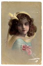 Fanciulla con fiore - Ritratto