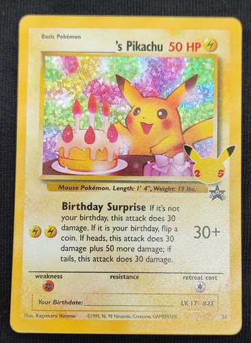 Pokemon celebrations birthday - pokemon,