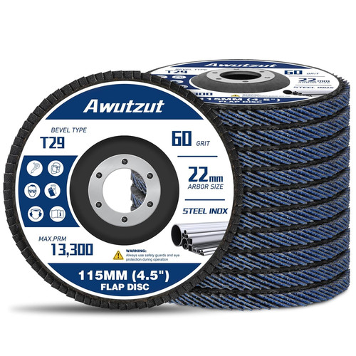 Dischi lamellari abrasivi - 10,