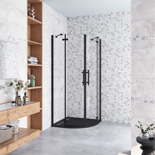 195cm box doccia semicircolare - 195cm,
