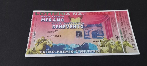 Biglietto lotteria gran premio - gran,