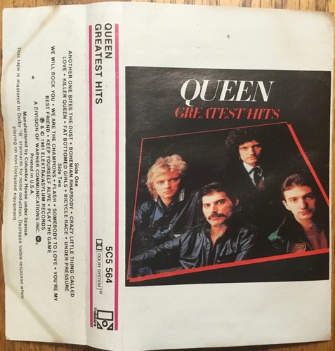 Queen greatest hits cassette - queen,