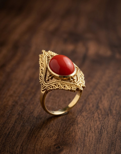 Anello fatto mano ottone - fatto,