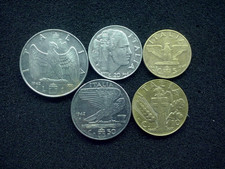 Regno Italia set: 5 centesimi