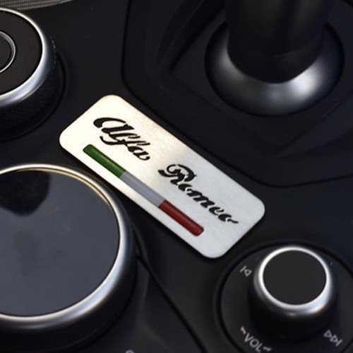 Placca alfa romeo giulia - alfa,