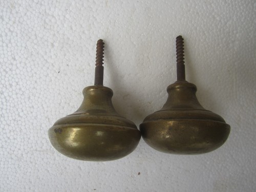 Antica coppia pomoli lamierino - coppia,