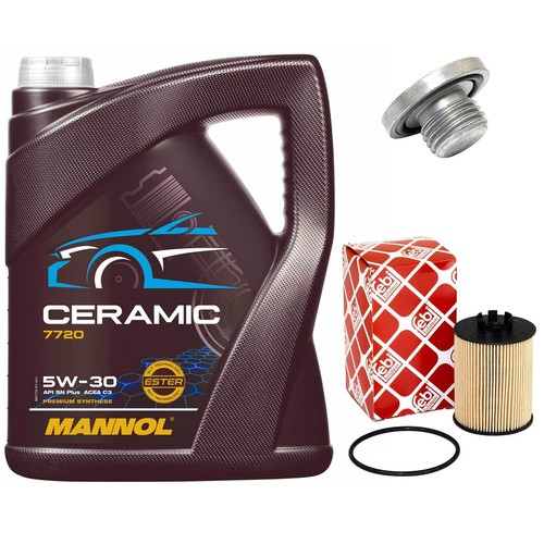 Kit olio motore 5 litri - 5w-30,