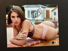 Adriana Chechik Hot! foto 8x10 pornostar sexy firmata autografata Beckett BAS