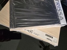 Due casse in legno IKEA Trissa