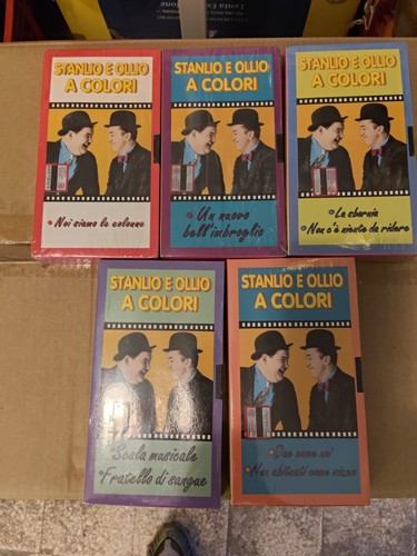 Vhs film stanlio ollio a - film,