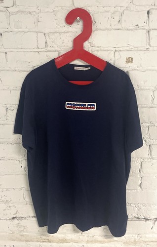 Shirt moncler logo xxl - t-shirt, blu