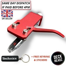 Cuffia rossa con cartuccia e