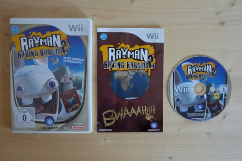 Wii rayman raving - wii, rabbids
