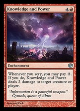 MTG 2x KNOWLEDGE AND POWER -