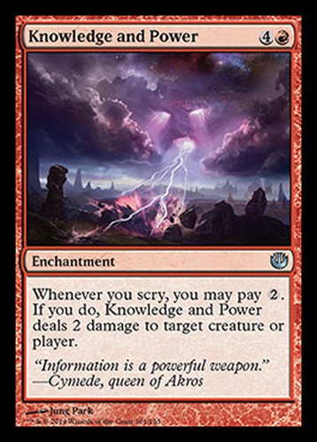 Mtg knowledge and power - power,