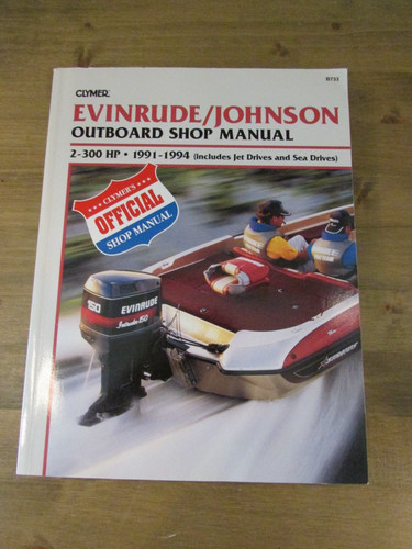 Clymer evinrude johnson - clymer, evinrude/johnson