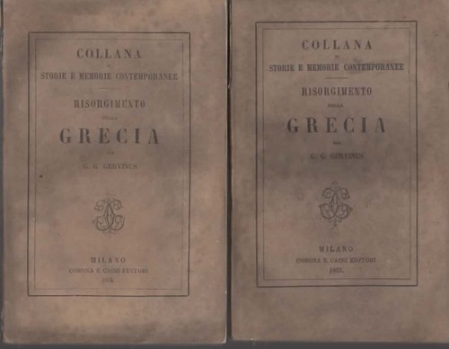Libri gervinus risorgimento - libri,
