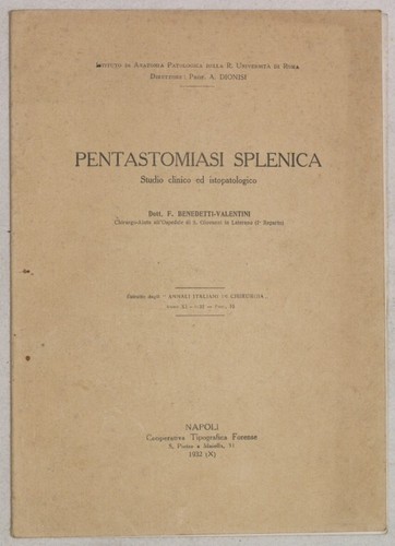 Pentastomiasi splenica milza - pentastomiasi,