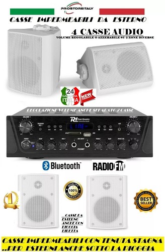 Impianto audio per esterno - per,