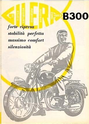 Gilera 300 depliant italiano - 300,