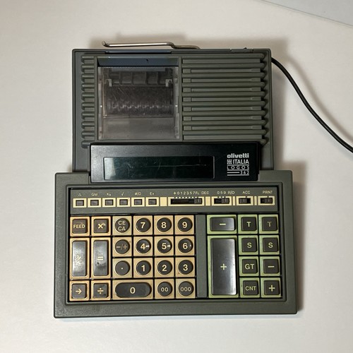 Calcolatrice vintage olivetti - calcolatrice,