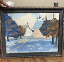 Quadro originale paesaggio di