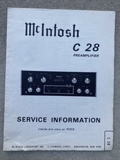 McIntosh C28 Preamplificatore