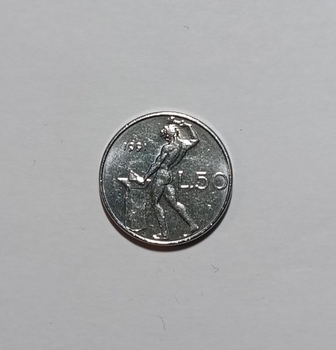 Italy lire 1991 - italy, 50