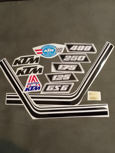 Adesivi stickers ktm 1977 - adesivi,