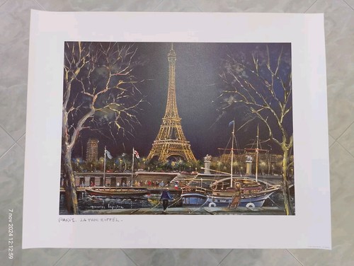 Stampa paris tour eiffel - la,