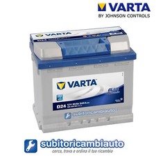 BATTERIA AUTO 60AH D24 VARTA BLUE DYNAMIC 540A di spunto