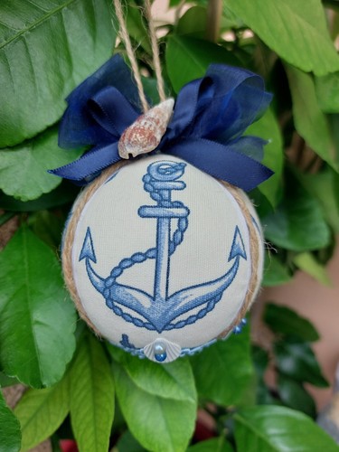 Pallina natale mare - pallina, ricordo